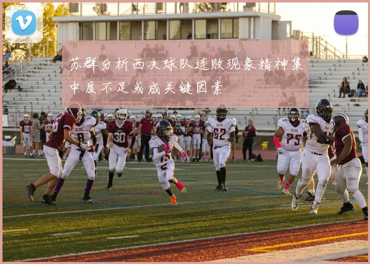 苏群分析西决球队连败现象精神集中度不足或成关键因素